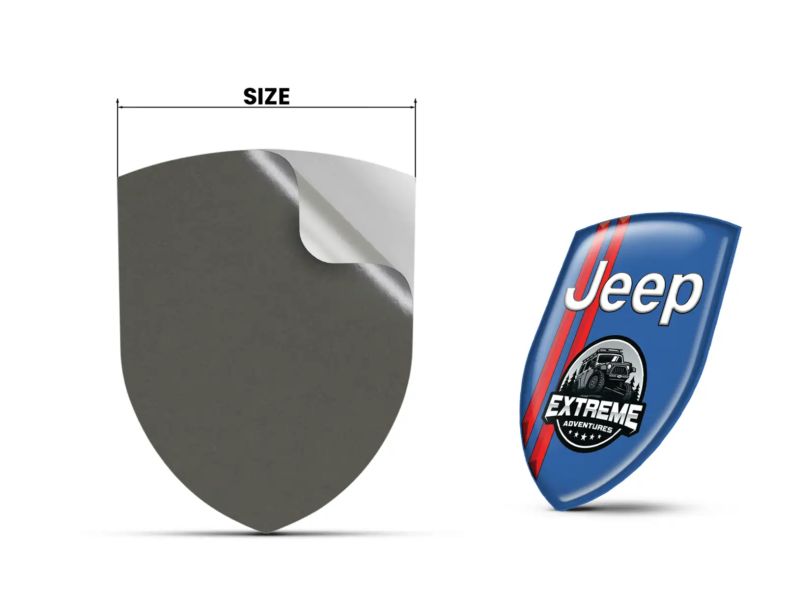 Jeep Automatic Door Sticker Max Resilient Current Pro